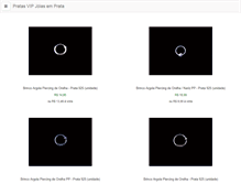 Tablet Screenshot of pratasvip.com.br